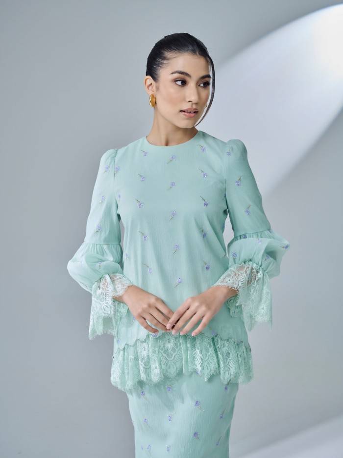 LENNY KURUNG - MINT GREEN