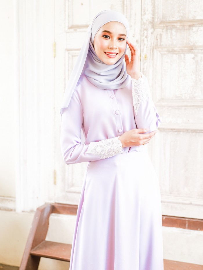 RATNA DRESS - LILAC PURPLE