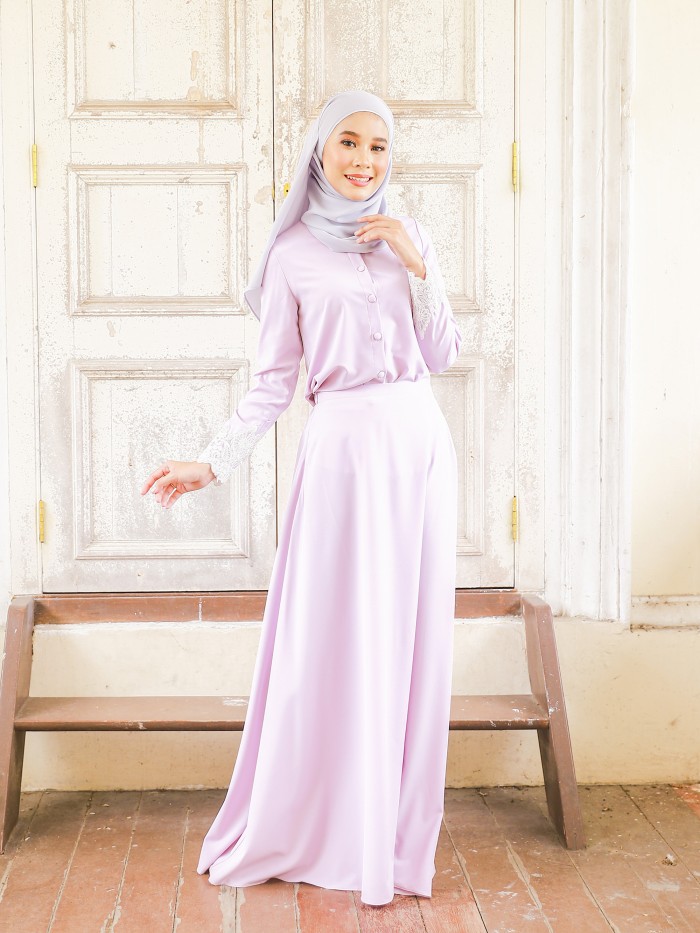 RATNA DRESS - LILAC PURPLE