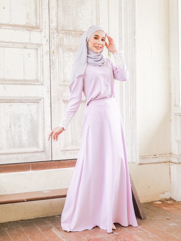 RATNA DRESS - LILAC PURPLE