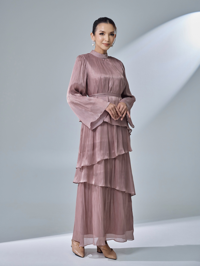 SERENE DRESS - MAUVE PINK