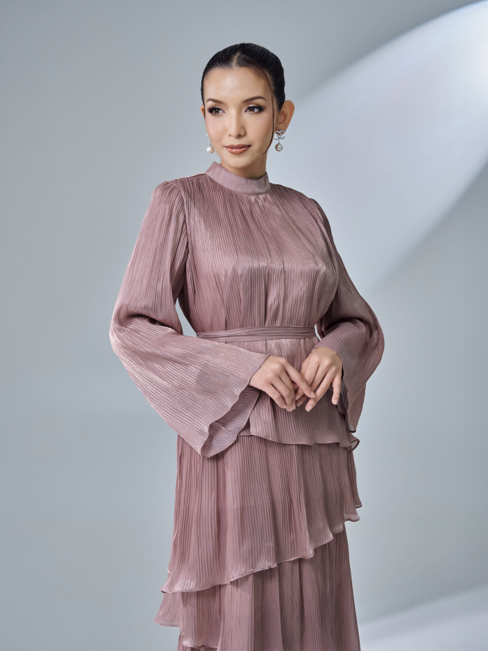 SERENE DRESS - MAUVE PINK