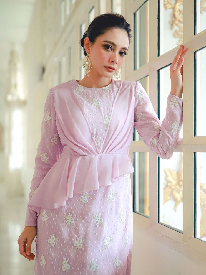 RESKA KURUNG - LILAC PURPLE