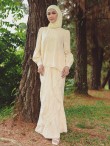 MERINE KURUNG - CREAM