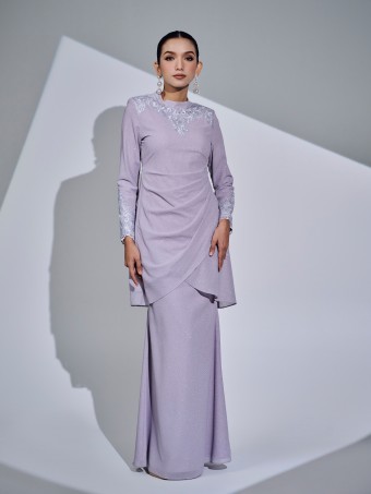 ESREETA KURUNG 2.0 - GRAY LILAC