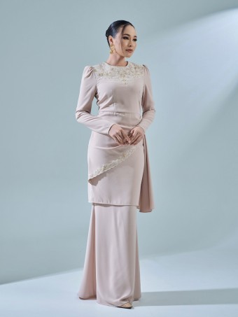 TIYANA KURUNG - NUDE BROWN