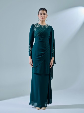 MISHELL KURUNG - EMERALD TEAL