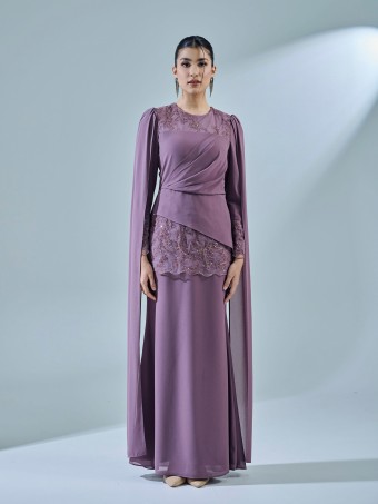 KESNIA DRESS - TWILIGHT MAUVE