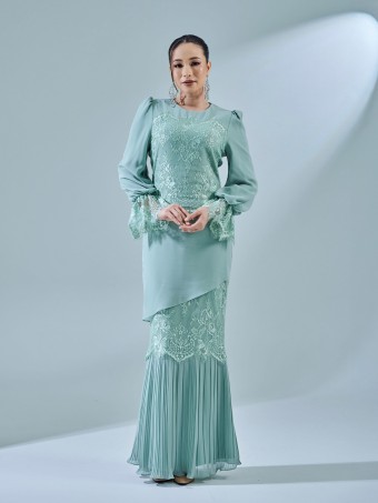 ARISSA DRESS - SAGE GREEN