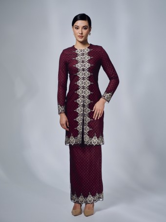 ESRIKA KURUNG - MAROON