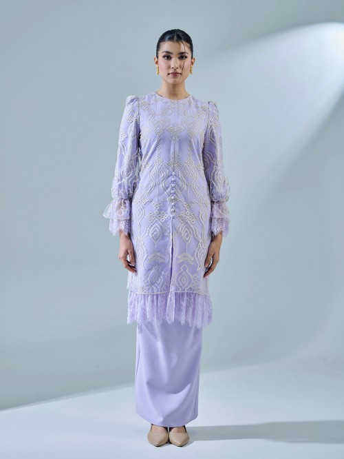 ESKARIA KURUNG - PASTEL LILAC