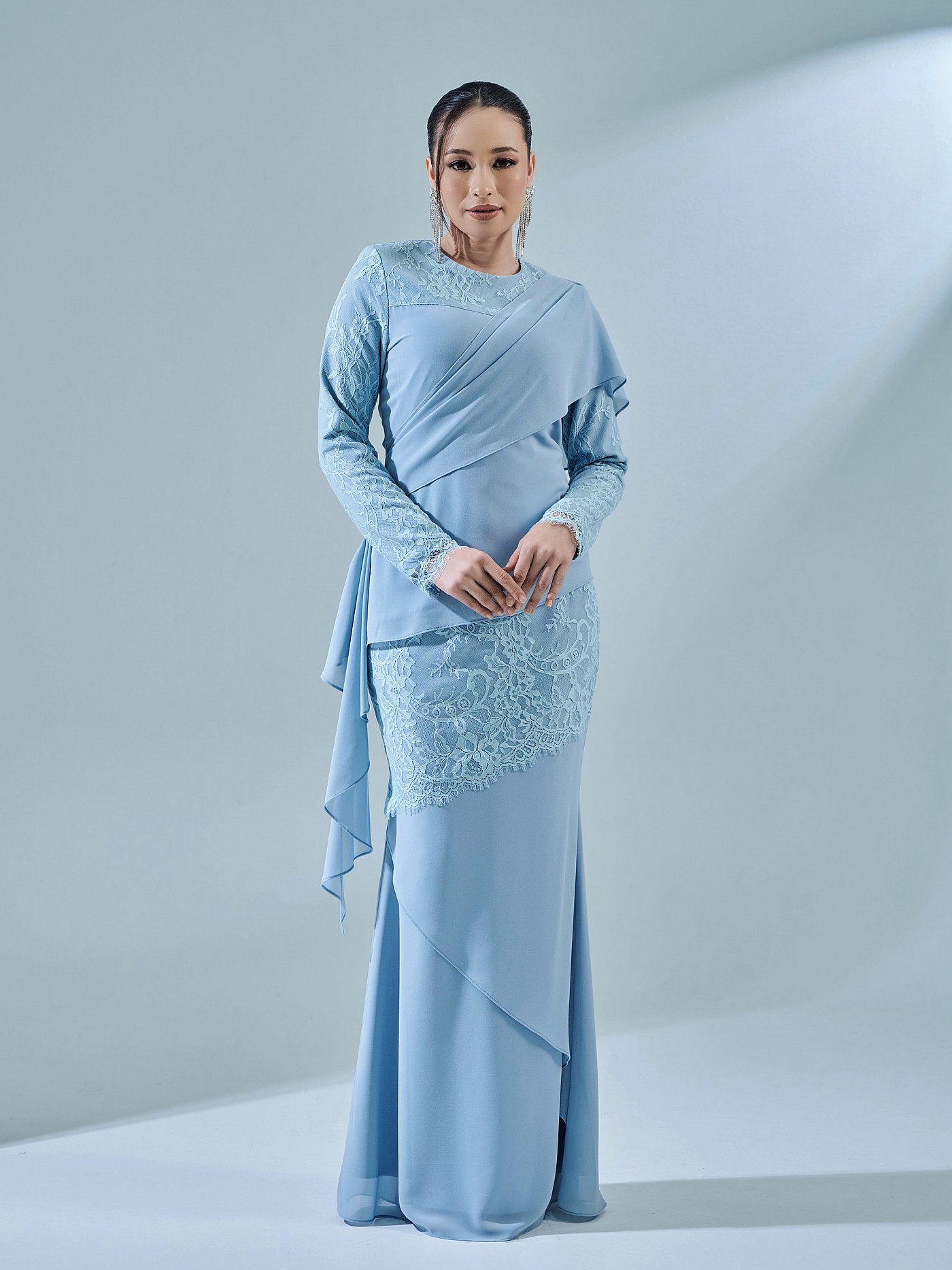 FAYRA KURUNG - DUSTY BLUE FAYRA KURUNG - DUSTY BLUE