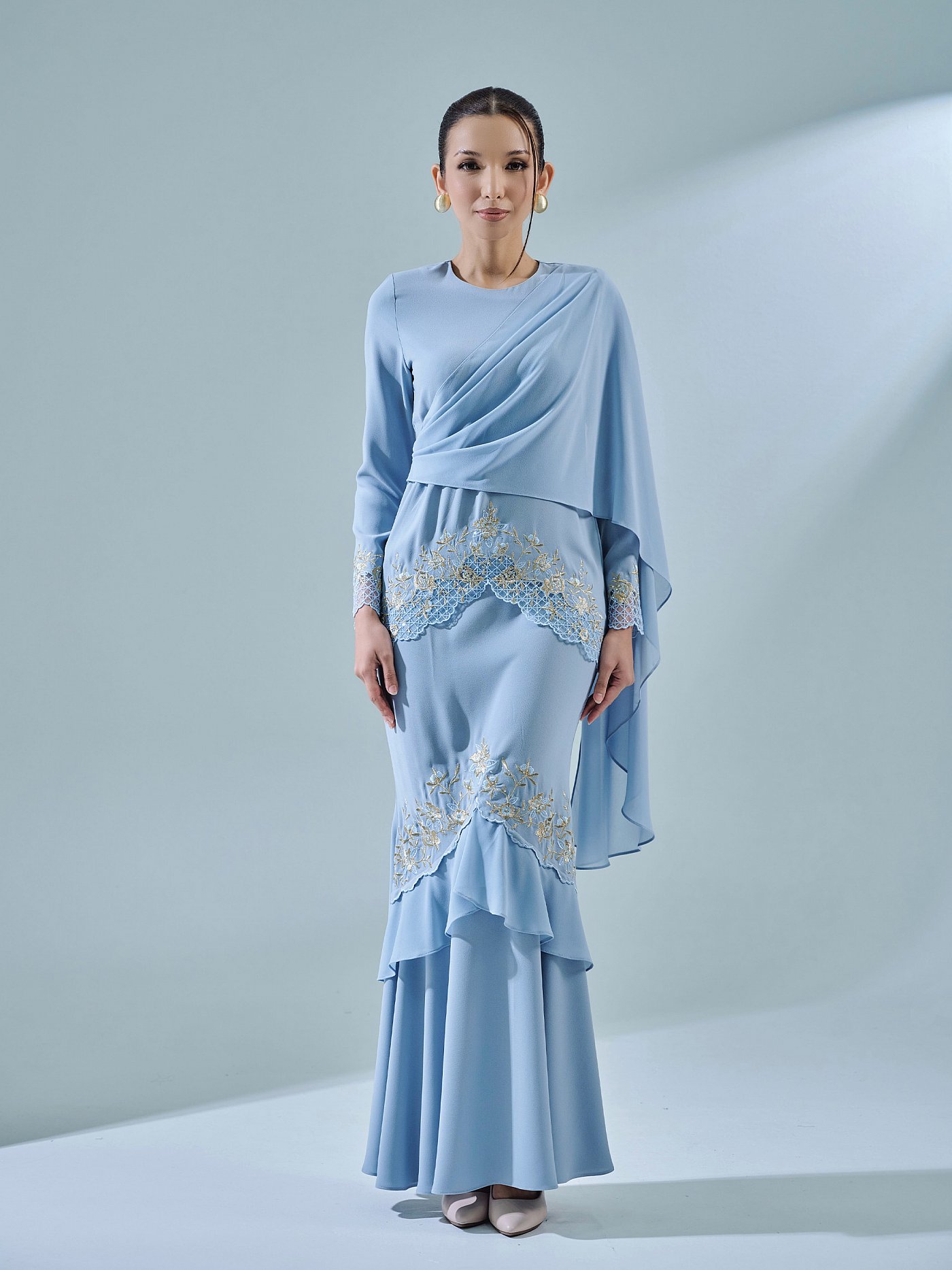 ARIANA KURUNG - ASH BLUE ARIANA KURUNG - ASH BLUE