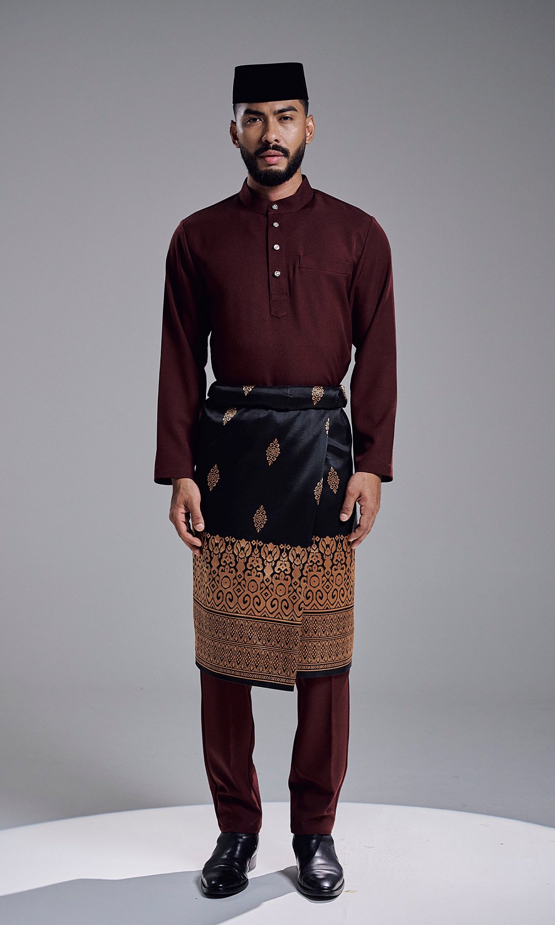 KHAREEF BAJU MELAYU - RICH BROWN KHAREEF BAJU MELAYU - RICH BROWN