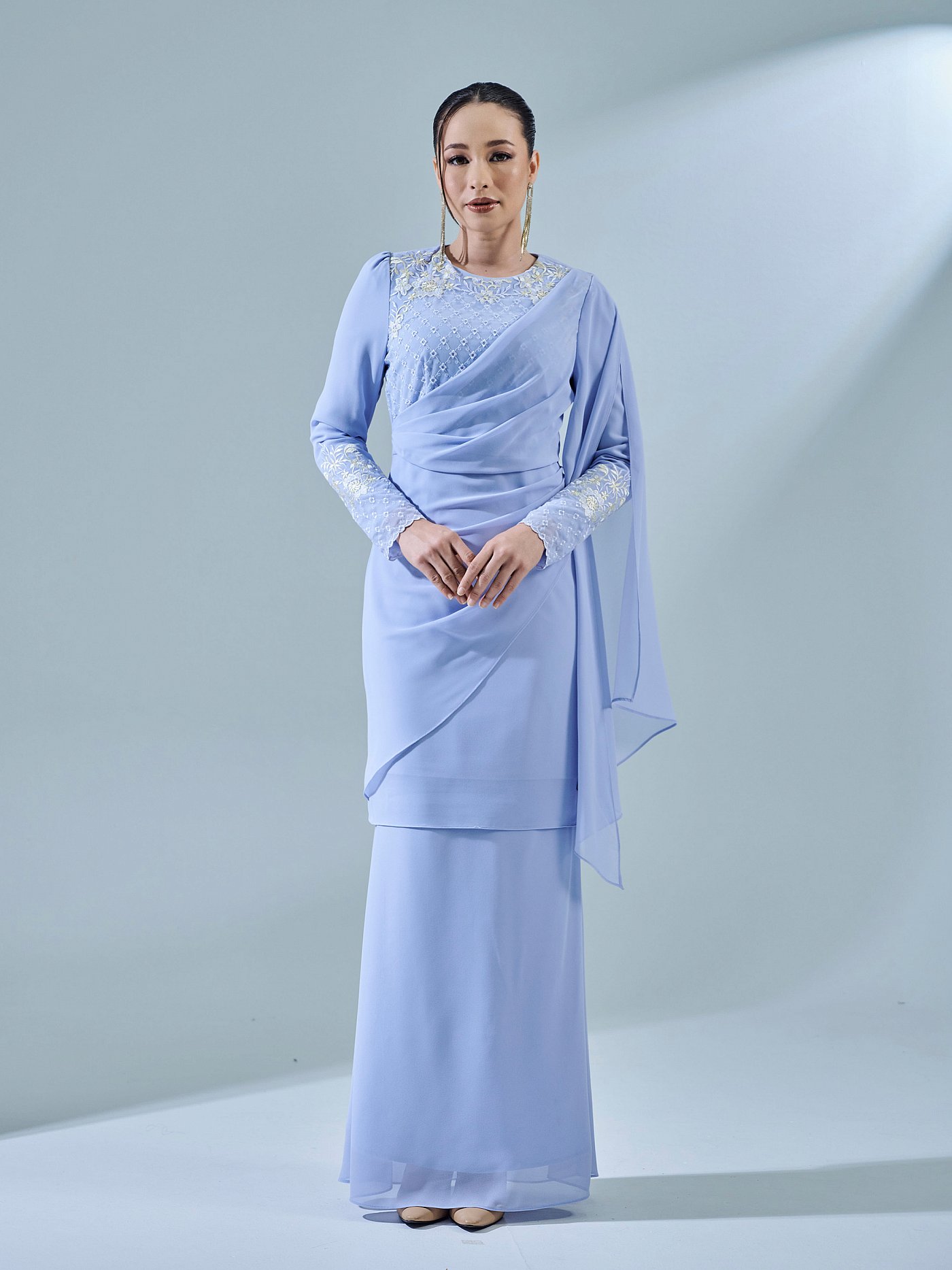 MISHELL KURUNG - SERENITY BLUE MISHELL KURUNG - SERENITY BLUE