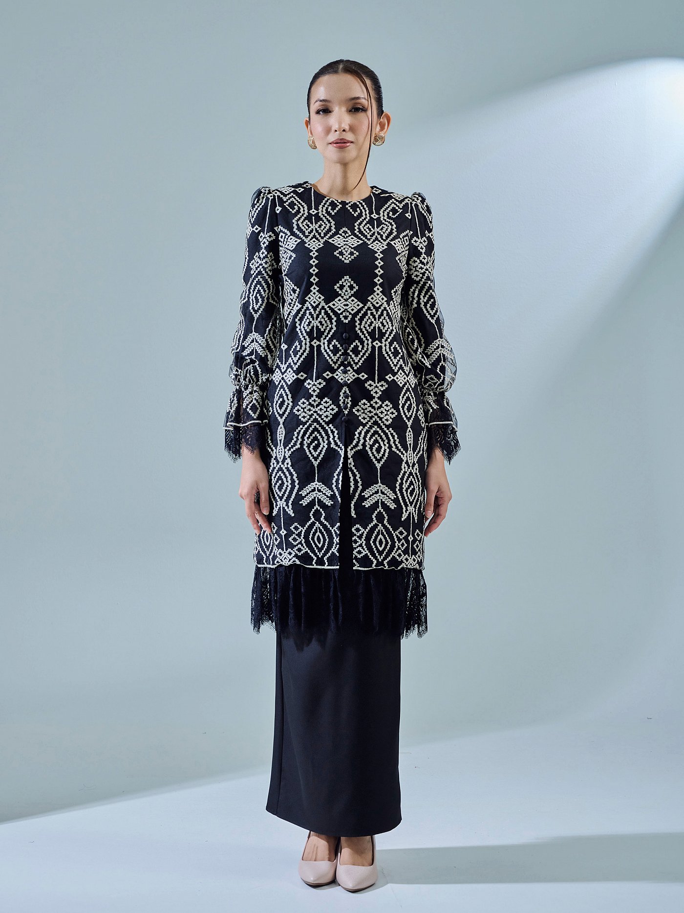 ESKARIA KURUNG - BLACK ESKARIA KURUNG - BLACK