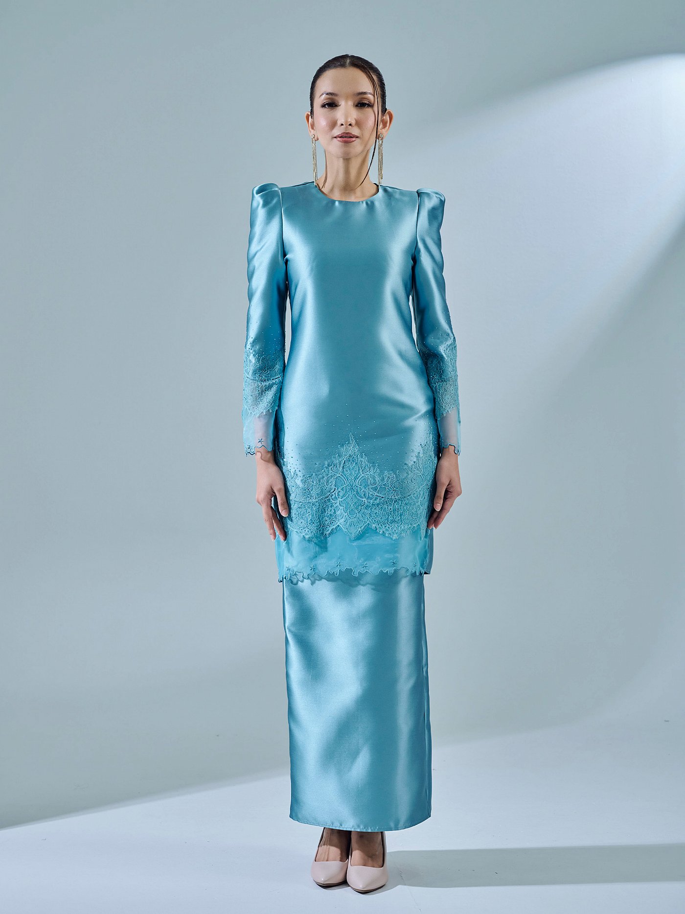 ASRETA KURUNG - BLUE TURQUOISE ASRETA KURUNG - BLUE TURQUOISE