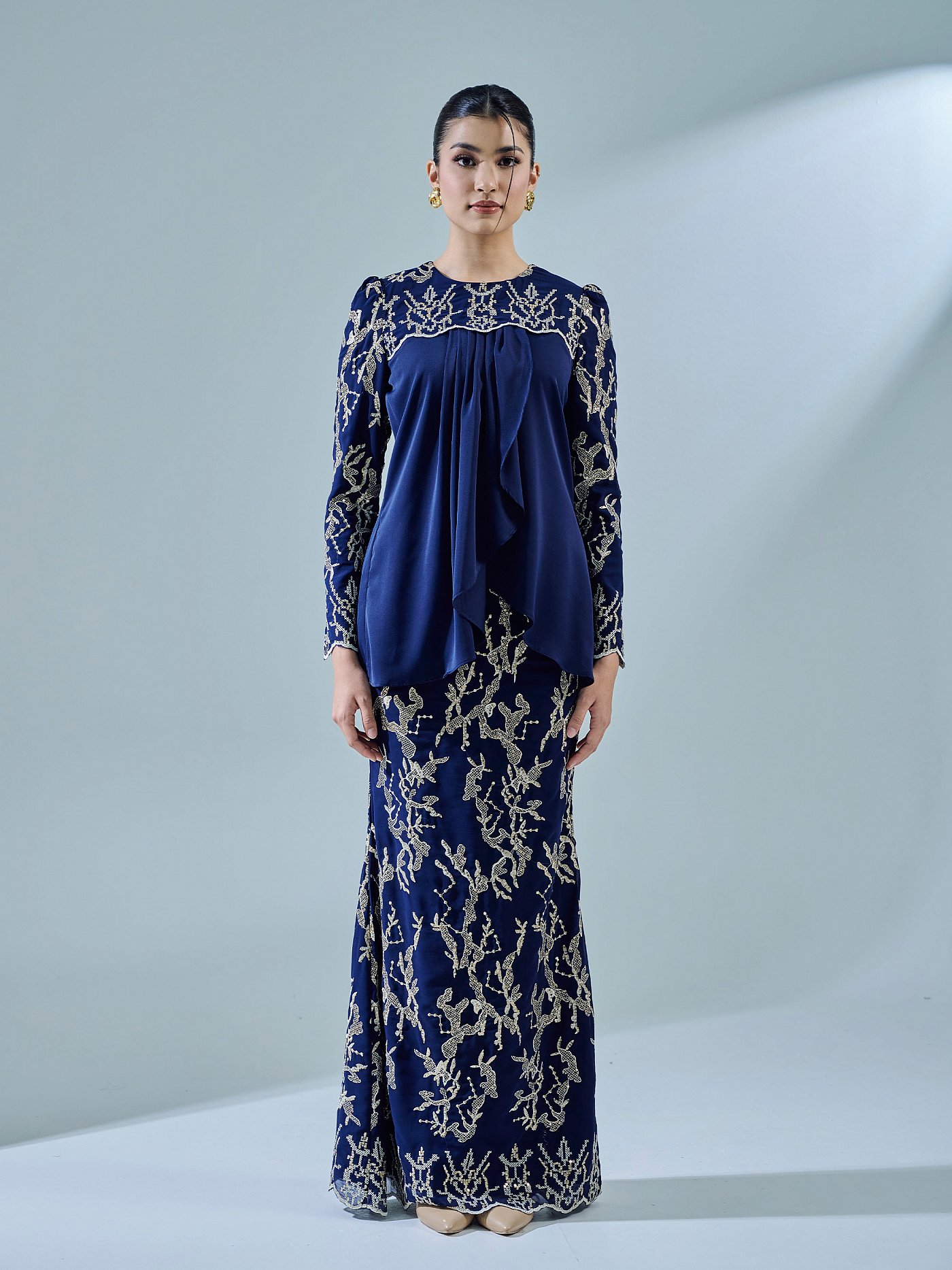 HAYANI KURUNG - NAVY HAYANI KURUNG - NAVY