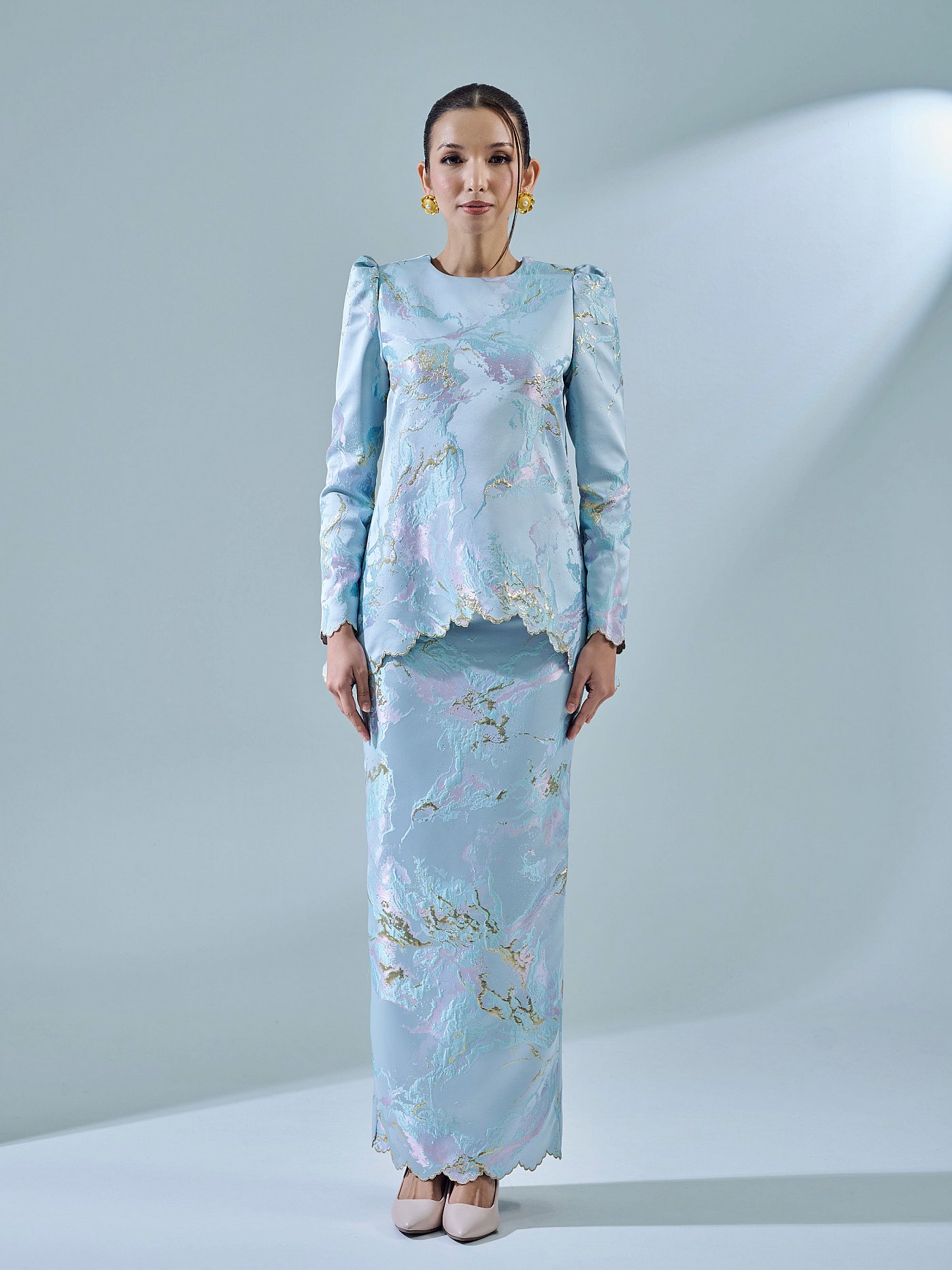 REHKA KURUNG - DUSTY BLUE REHKA KURUNG - DUSTY BLUE