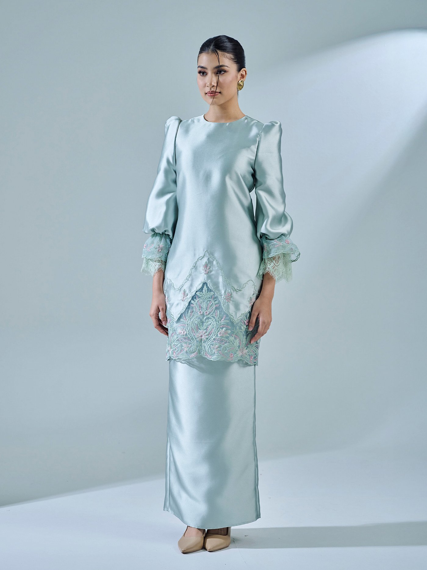 ARVANI KURUNG - SAGE GREEN ARVANI KURUNG - SAGE GREEN