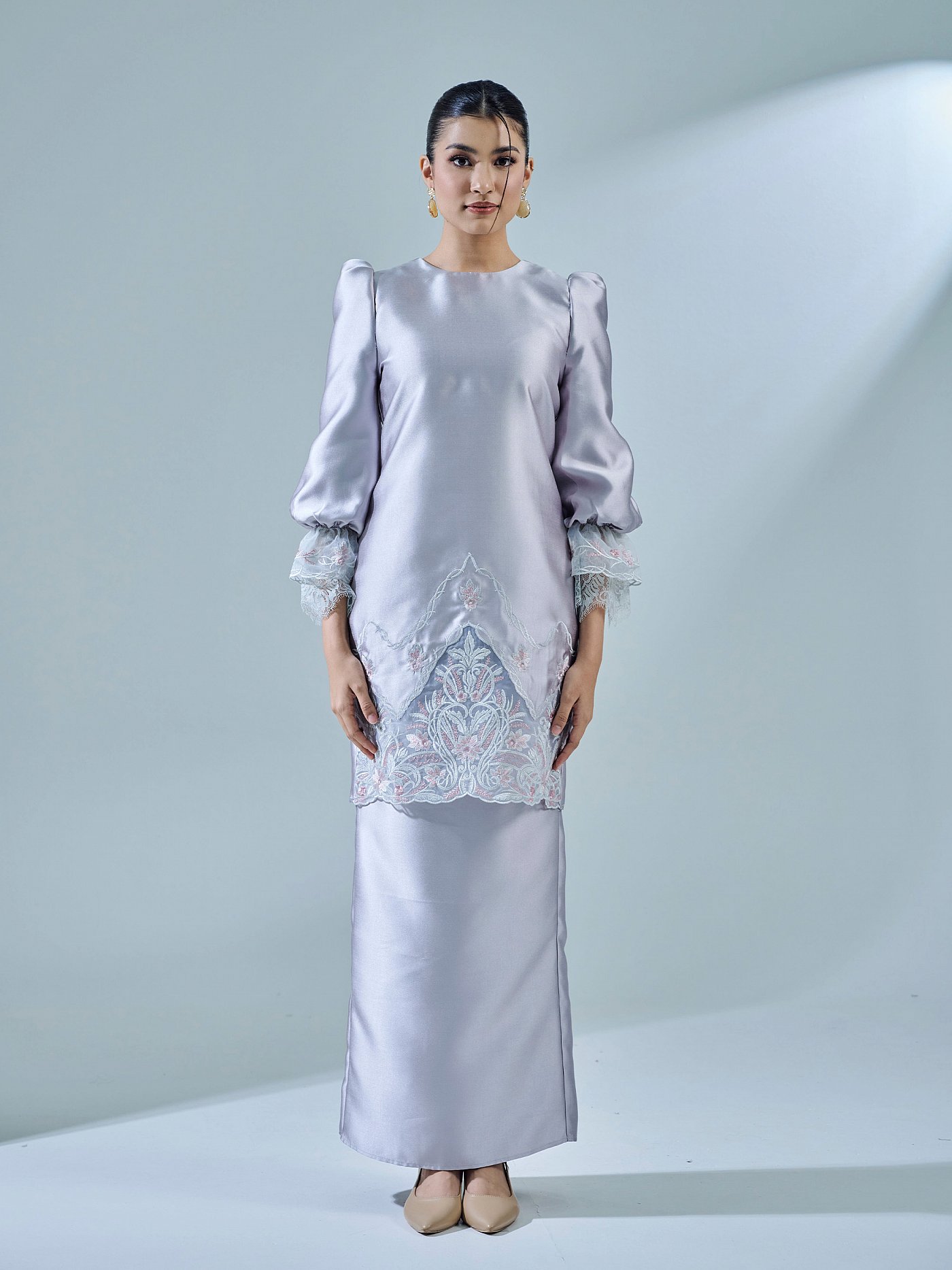 ARVANI KURUNG - SILVER GREY ARVANI KURUNG - SILVER GREY
