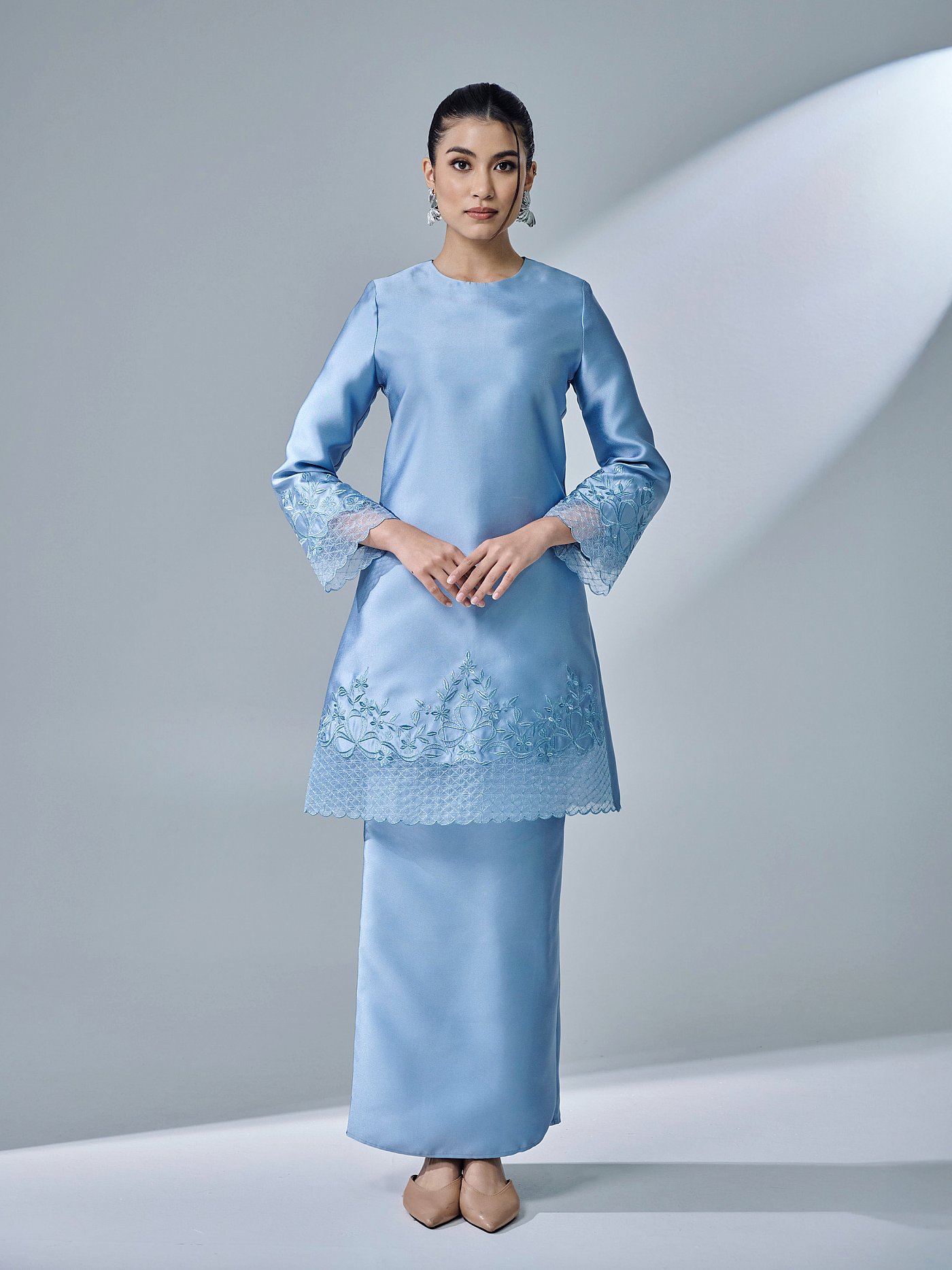 ZALENA KURUNG - DUSTY BLUE ZALENA KURUNG - DUSTY BLUE