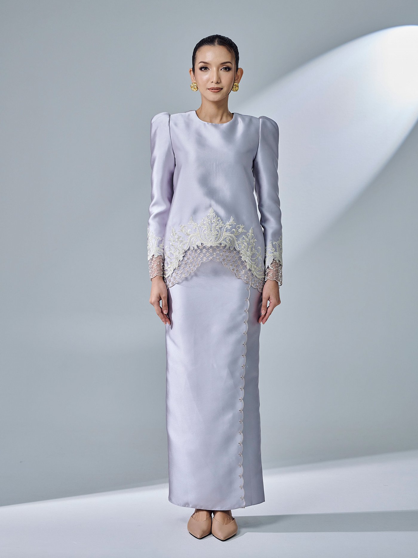 ESTIRA KURUNG - SILVER GREY ESTIRA KURUNG - SILVER GREY