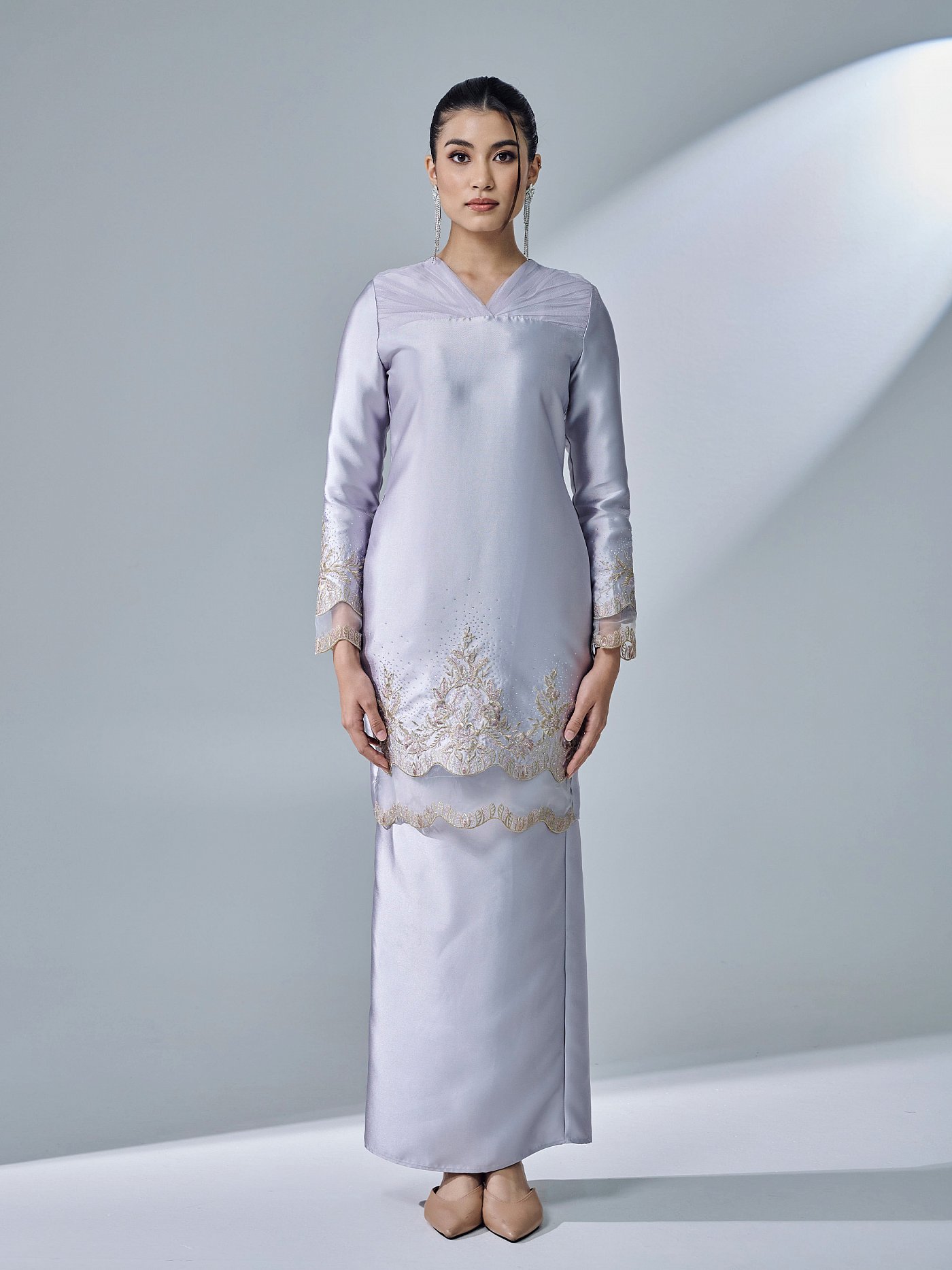 HANISTA KURUNG - SILVER GREY HANISTA KURUNG - SILVER GREY