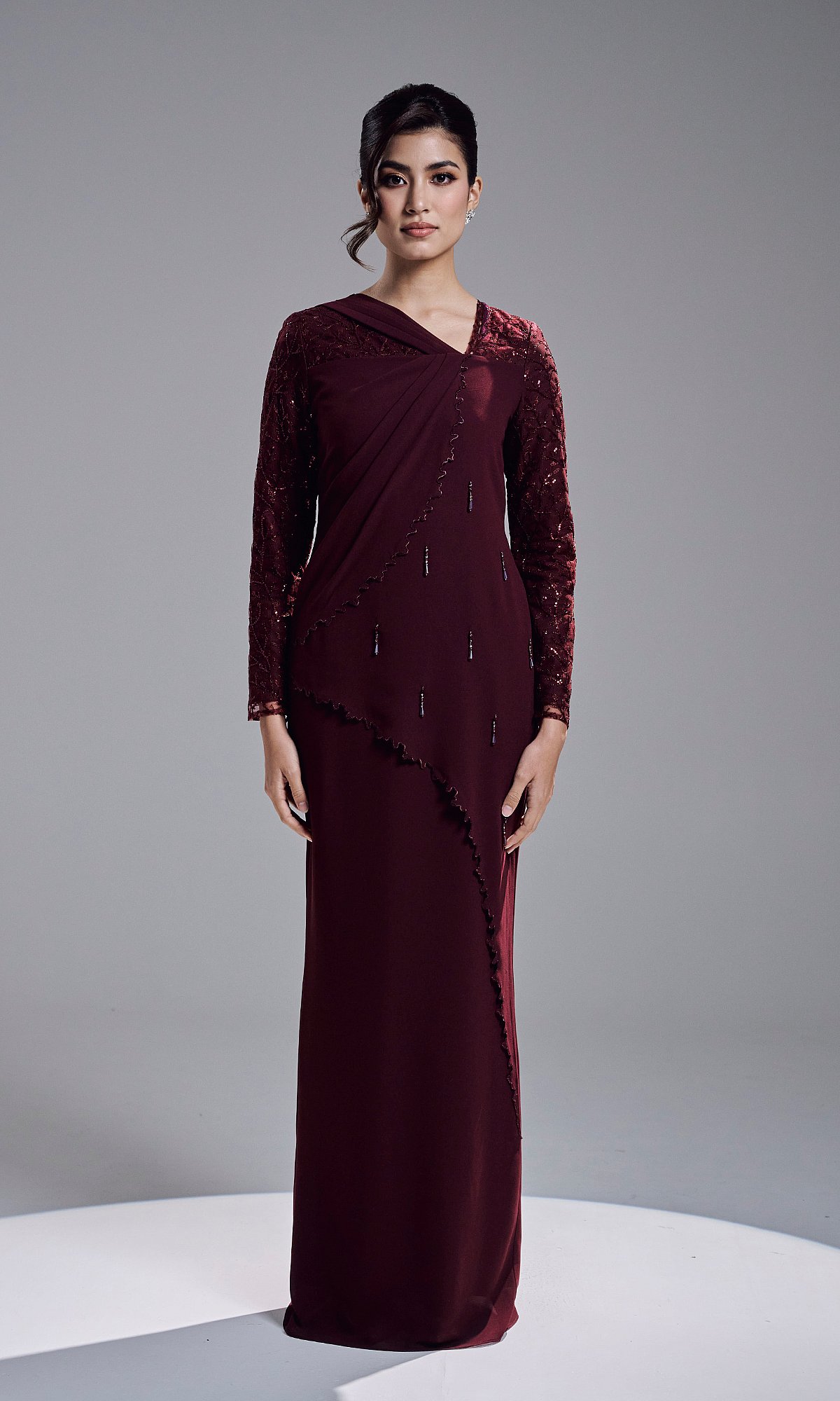 KASTIA DRESS - WINE KASTIA DRESS - WINE