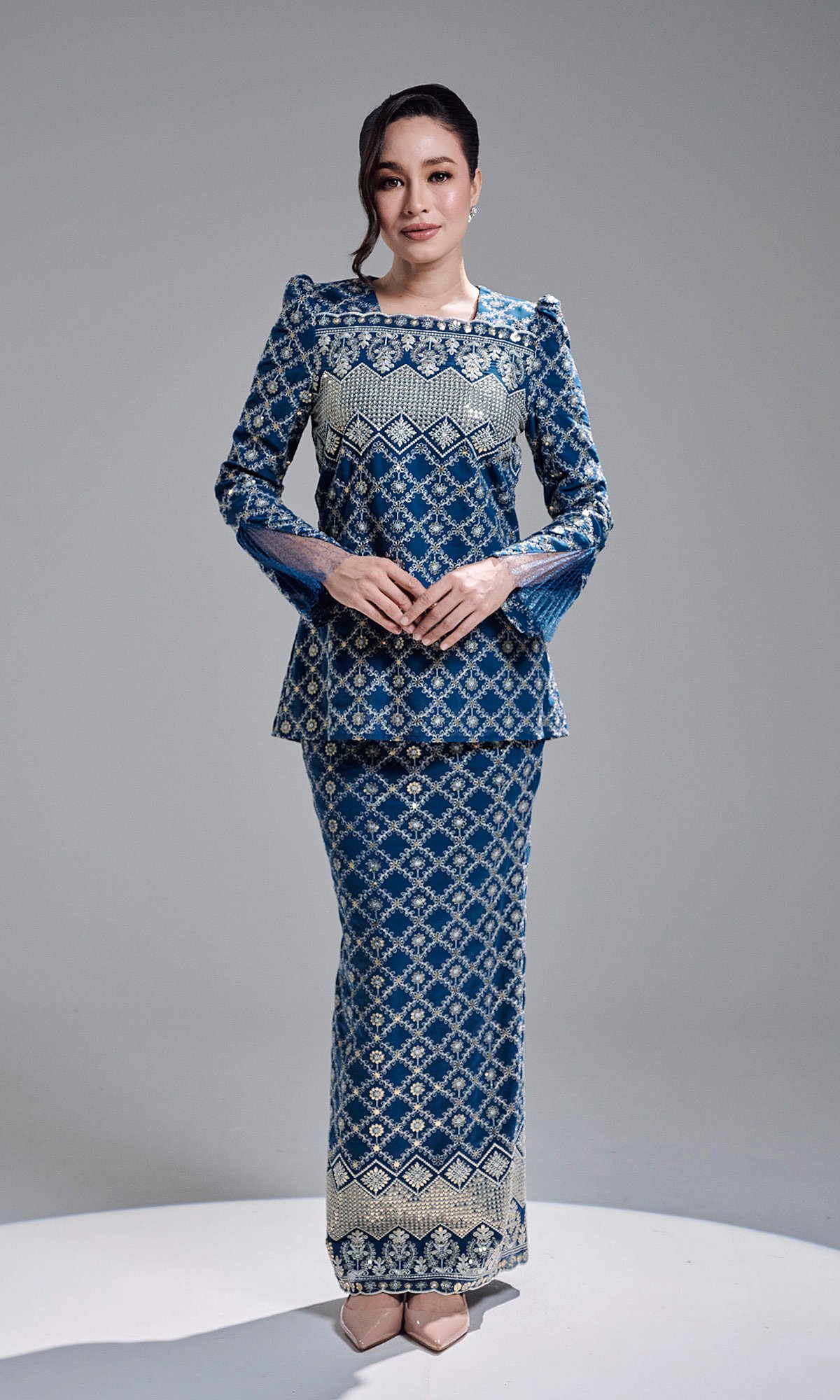 ESHANA KURUNG - TEAL BLUE ESHANA KURUNG - TEAL BLUE