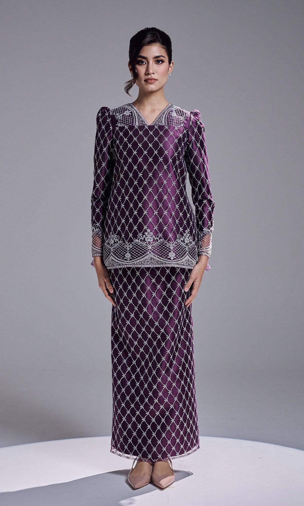 MAHARANI KURUNG - DARK PURPLE MAHARANI KURUNG - DARK PURPLE