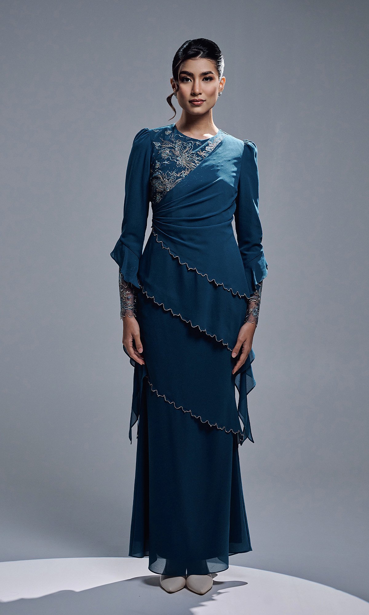 SABRINE KURUNG - TEAL BLUE SABRINE KURUNG - TEAL BLUE