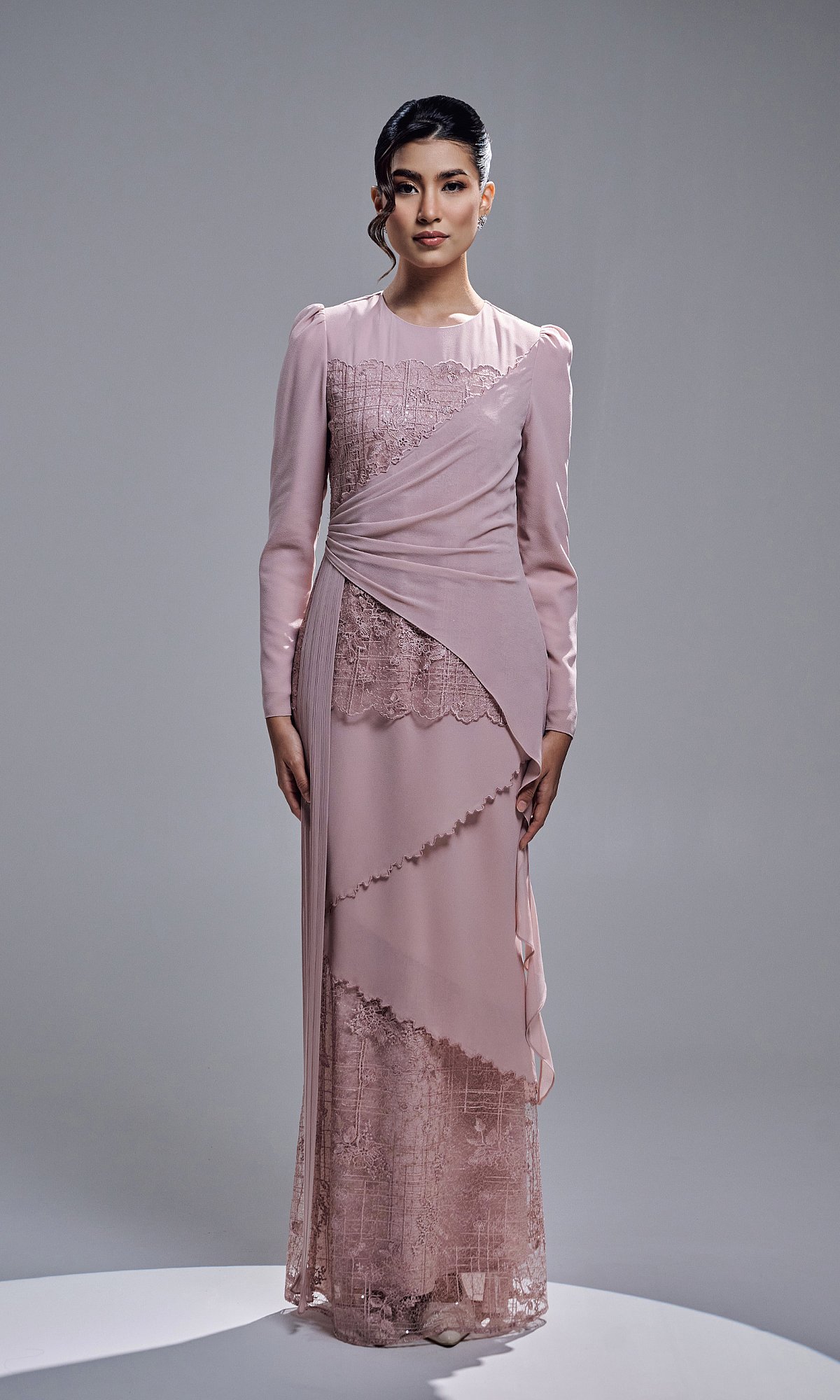 ESTALIA DRESS - BLUSH PINK ESTALIA DRESS - BLUSH PINK