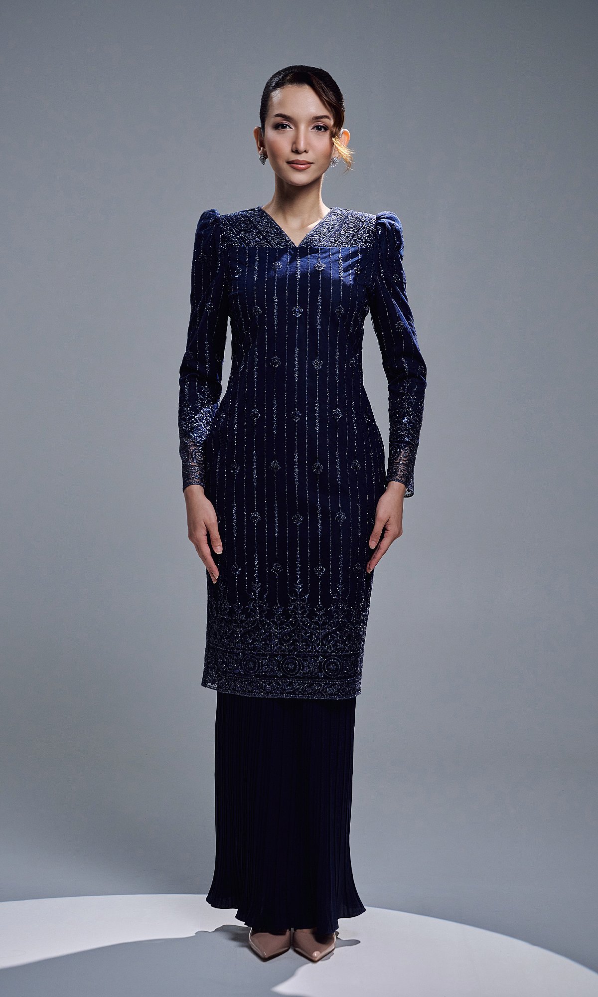 CLARISSA KURUNG - NAVY CLARISSA KURUNG - NAVY