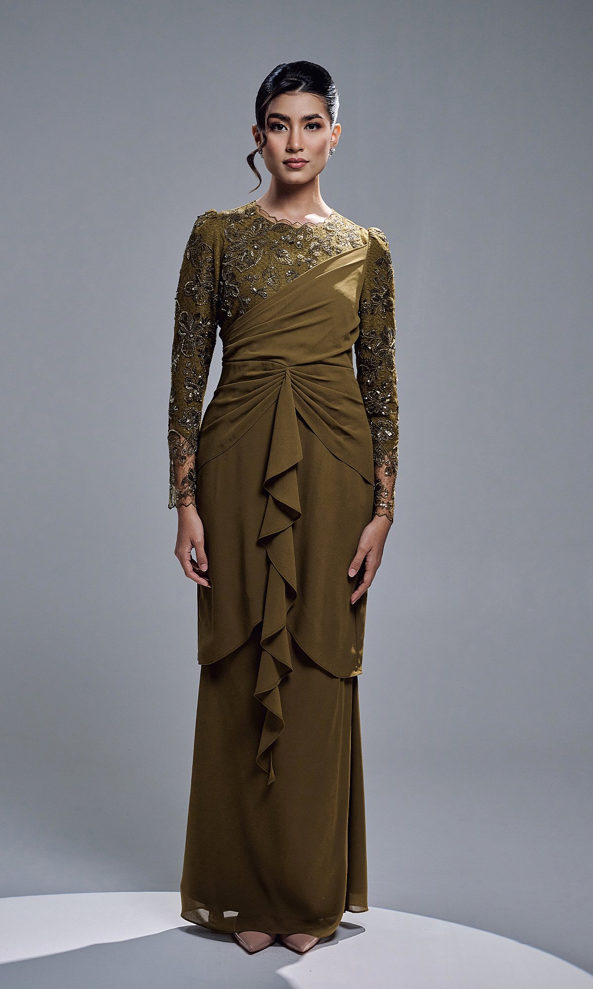 CALIASTA KURUNG - OLIVE CALIASTA KURUNG - OLIVE