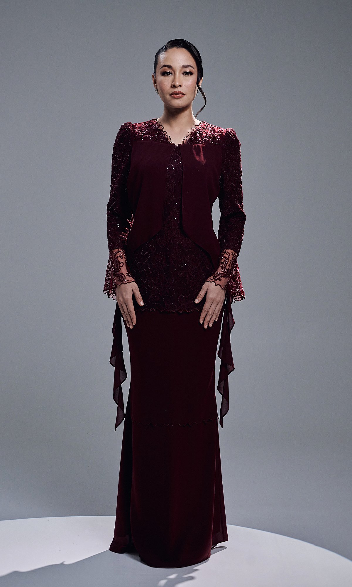 MIREYA DRESS - WINE MIREYA DRESS - WINE