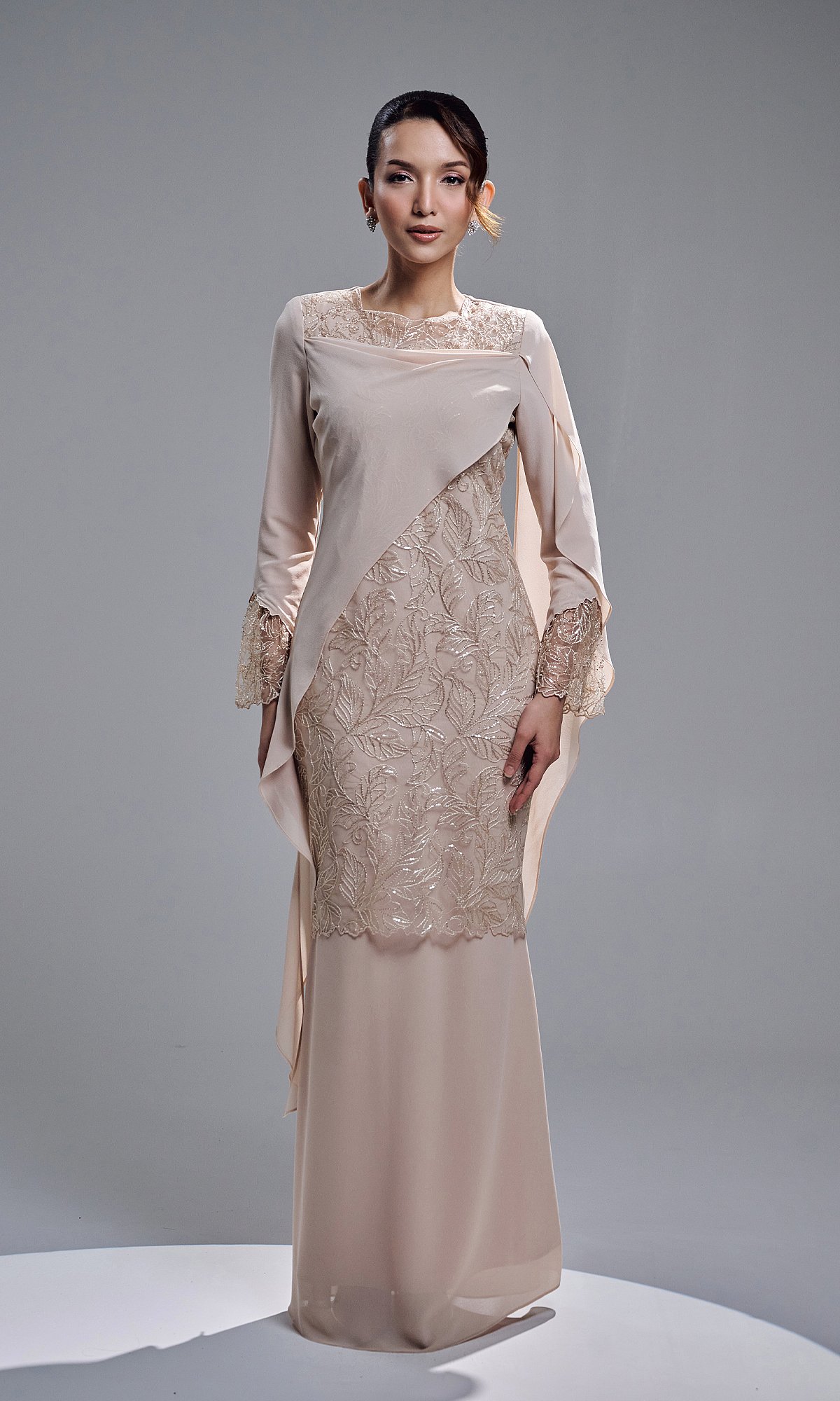 GRACIA DRESS - CHAMPAGNE GRACIA DRESS - CHAMPAGNE